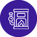 Heating system icon representing efficient furnace installation and repair services by Cotti-Johnson HVAC.